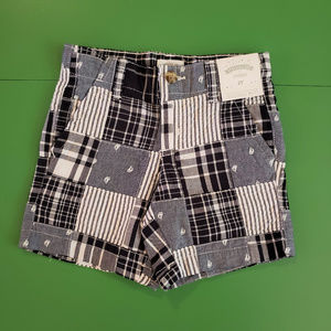 NWT Gymboree DressedUp Patchwork Sailboat Short 2T